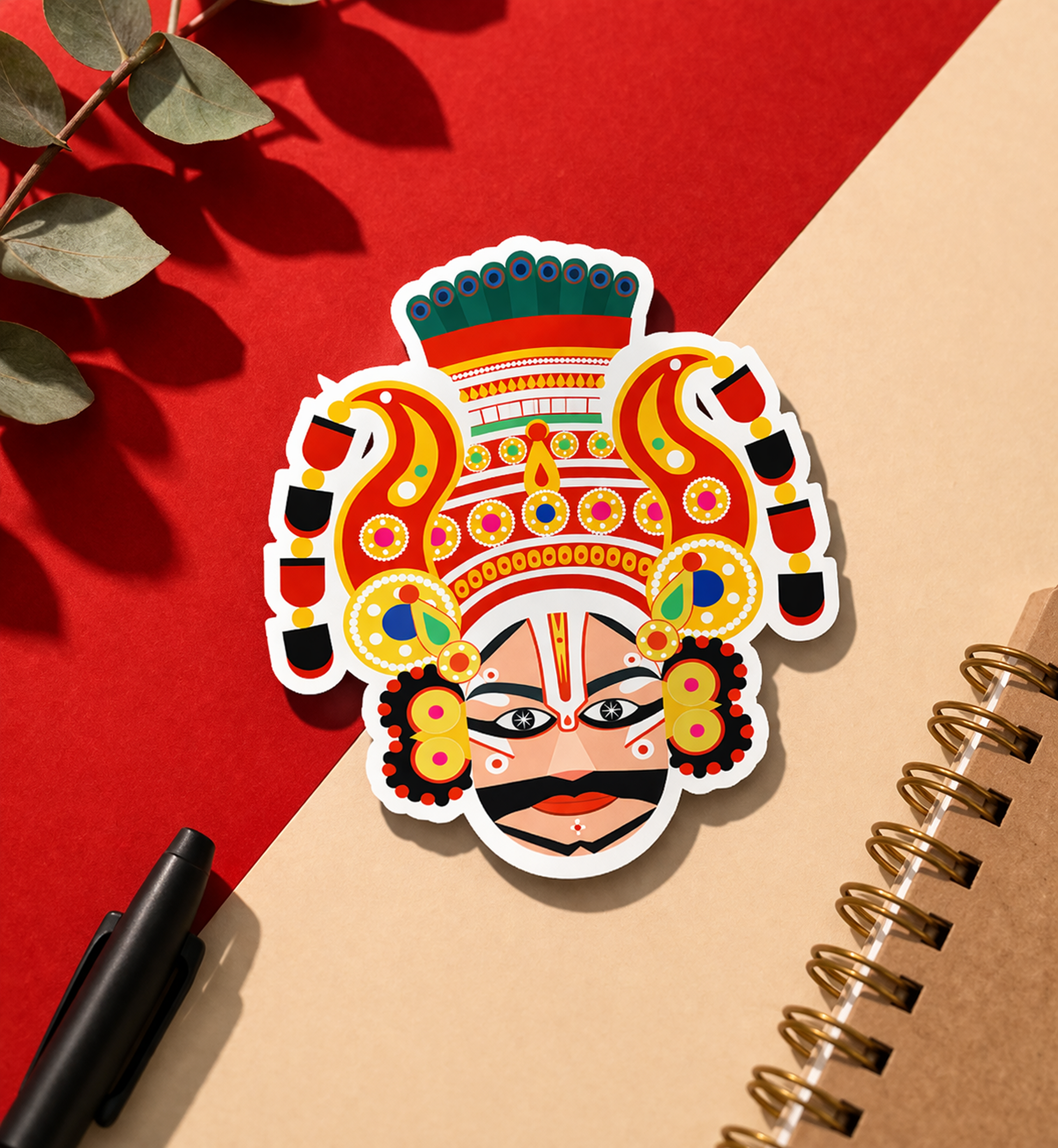Yakshagana x Merchster Stickers (I)