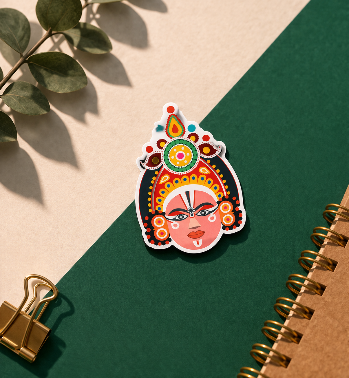 Yakshagana x Merchster Stickers (I)