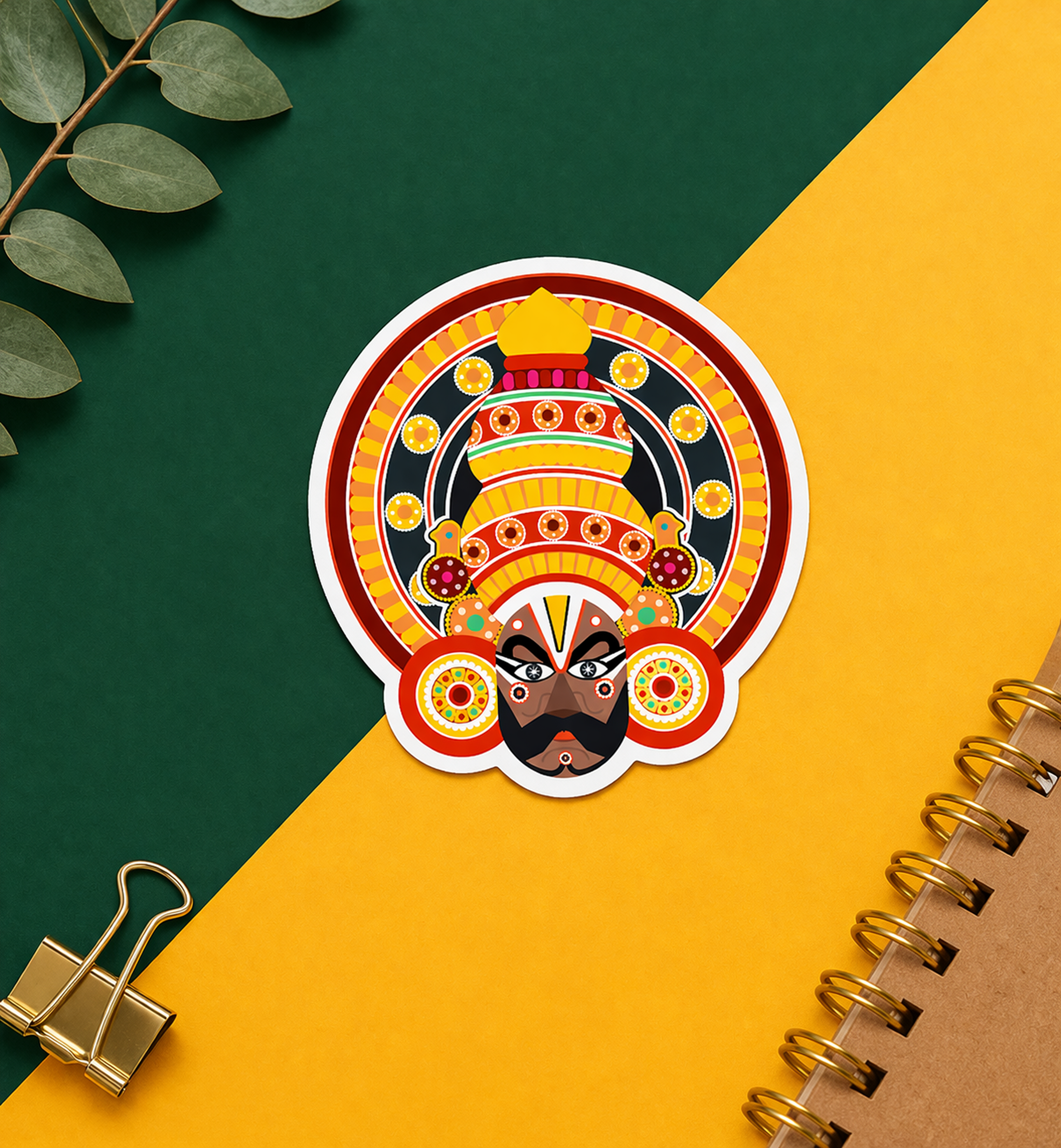 Yakshagana x Merchster Stickers (I)