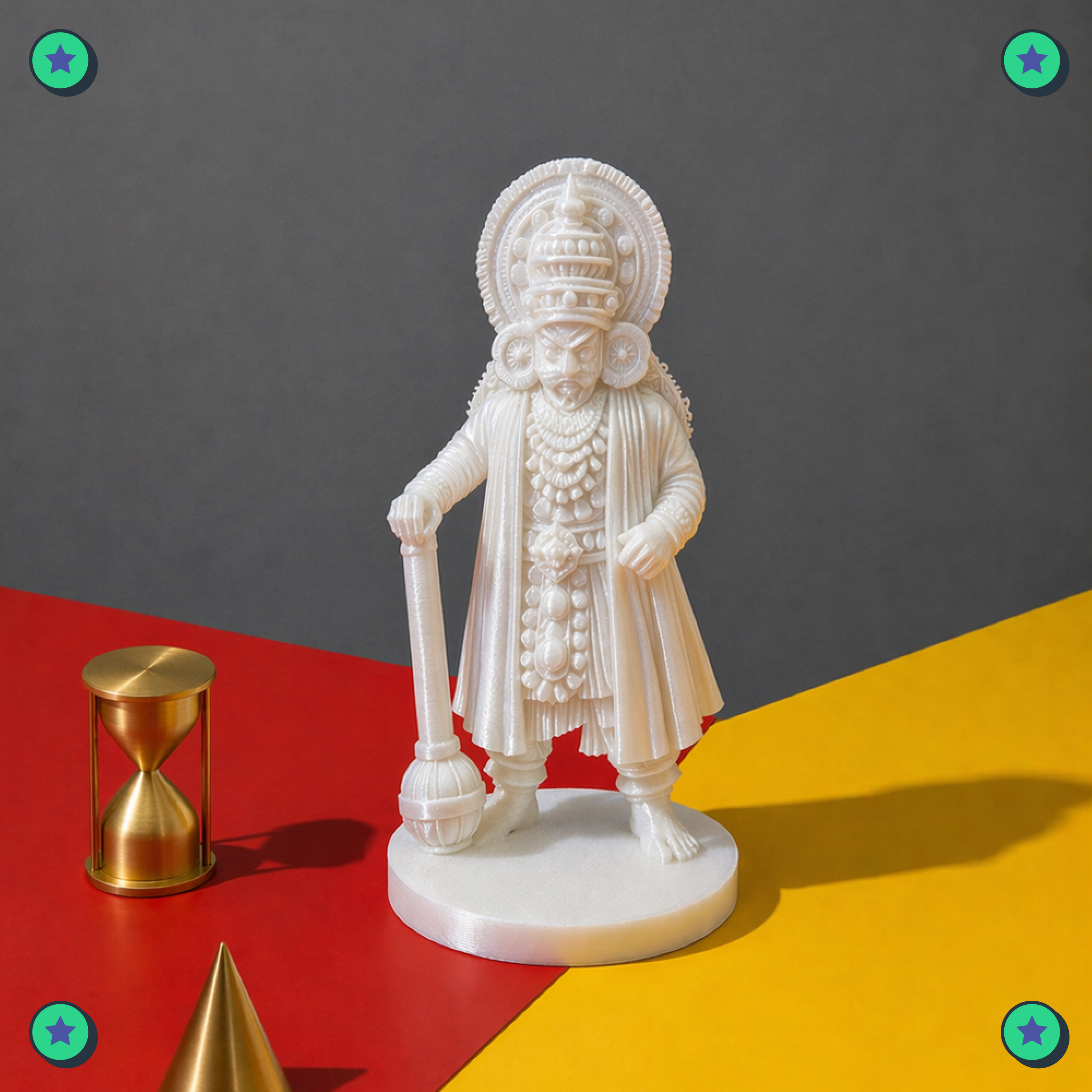 Yakshagana Bannada Vesha Figurine (Limited Edition)